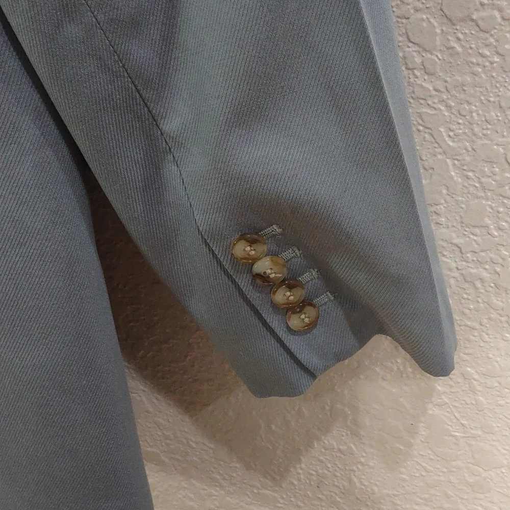 Madewell Light Blue Jacket, Size L - Picture 11 of 17